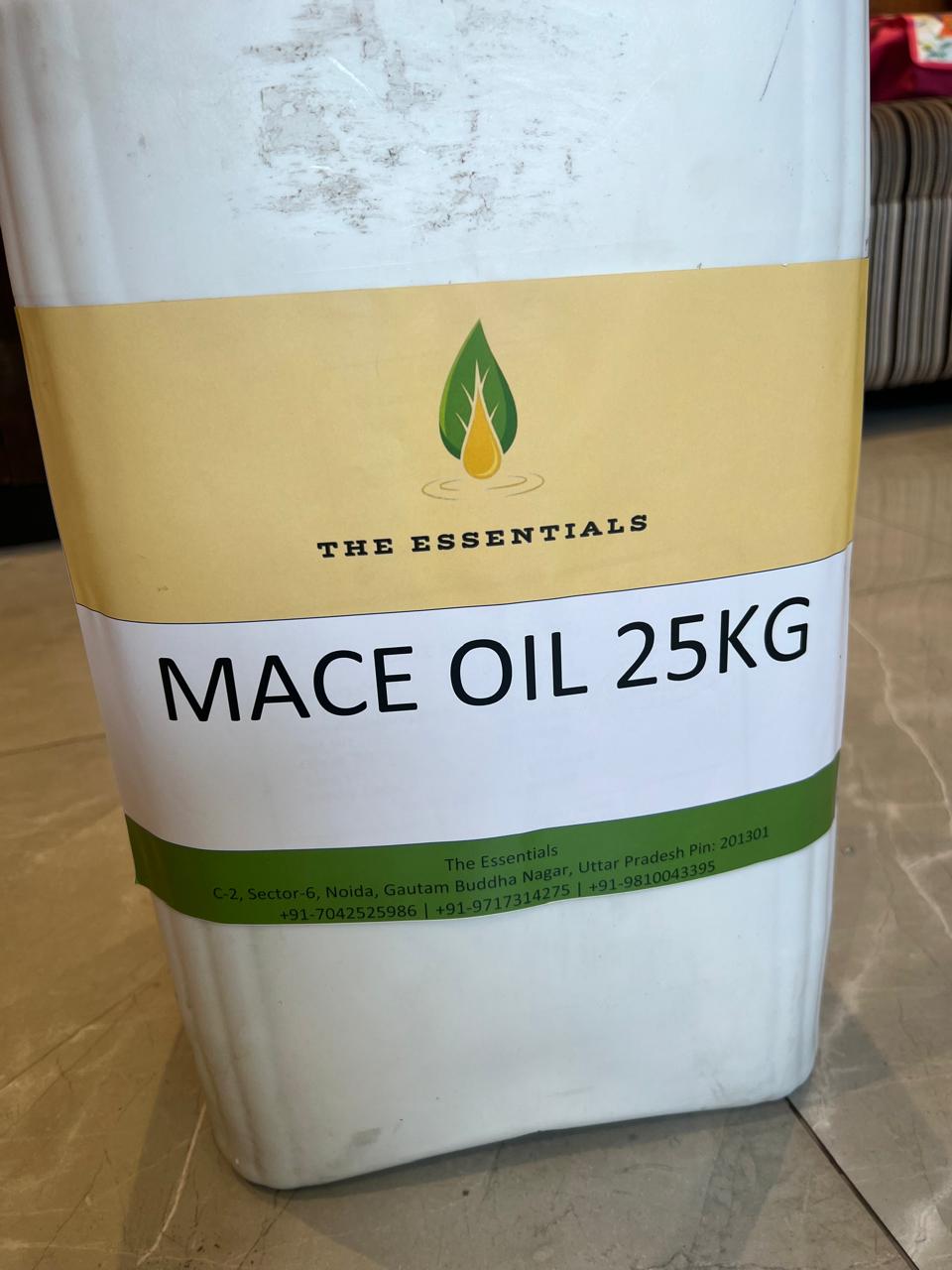 The essentials oils products, Mace Oil 25kg